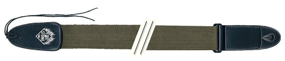 GEWA Guitar Strap F&S Nylon Edition Olive-green