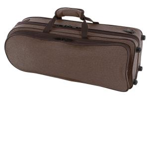 GEWA Form shaped case for trumpets Compact Exterior brown