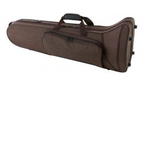 GEWA Form shaped case for trombones Compact Exterior brown