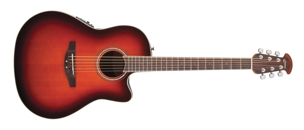 Ovation E-Acoustic Guitar Celebrity Standard Mid Cutaway Sunburst