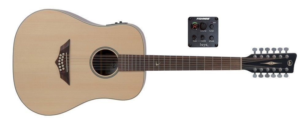 GEWA E-Acoustic Guitar RT-10-12 E Root Natural Satin