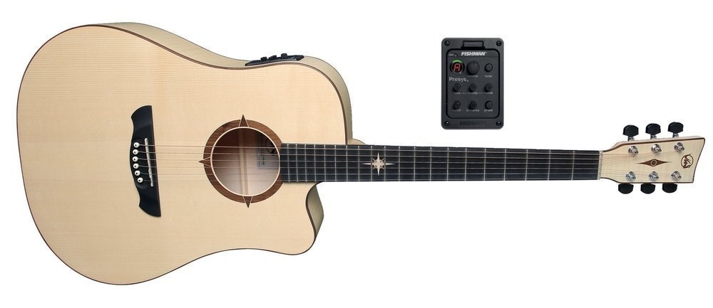 GEWA E-Acoustic Guitar P-10 CE Polaris Natural Satin Open Pore
