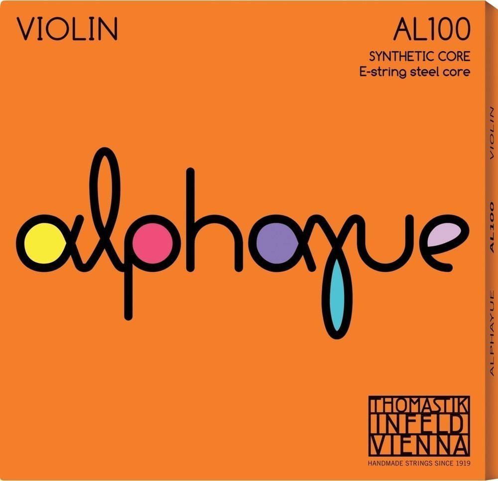 Thomastik-Infeld Thomastik Strings For Violin ALPHAYUE nylon core Set 3/4