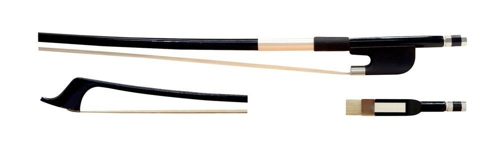Double bass bow Carbon Graphit 3/4