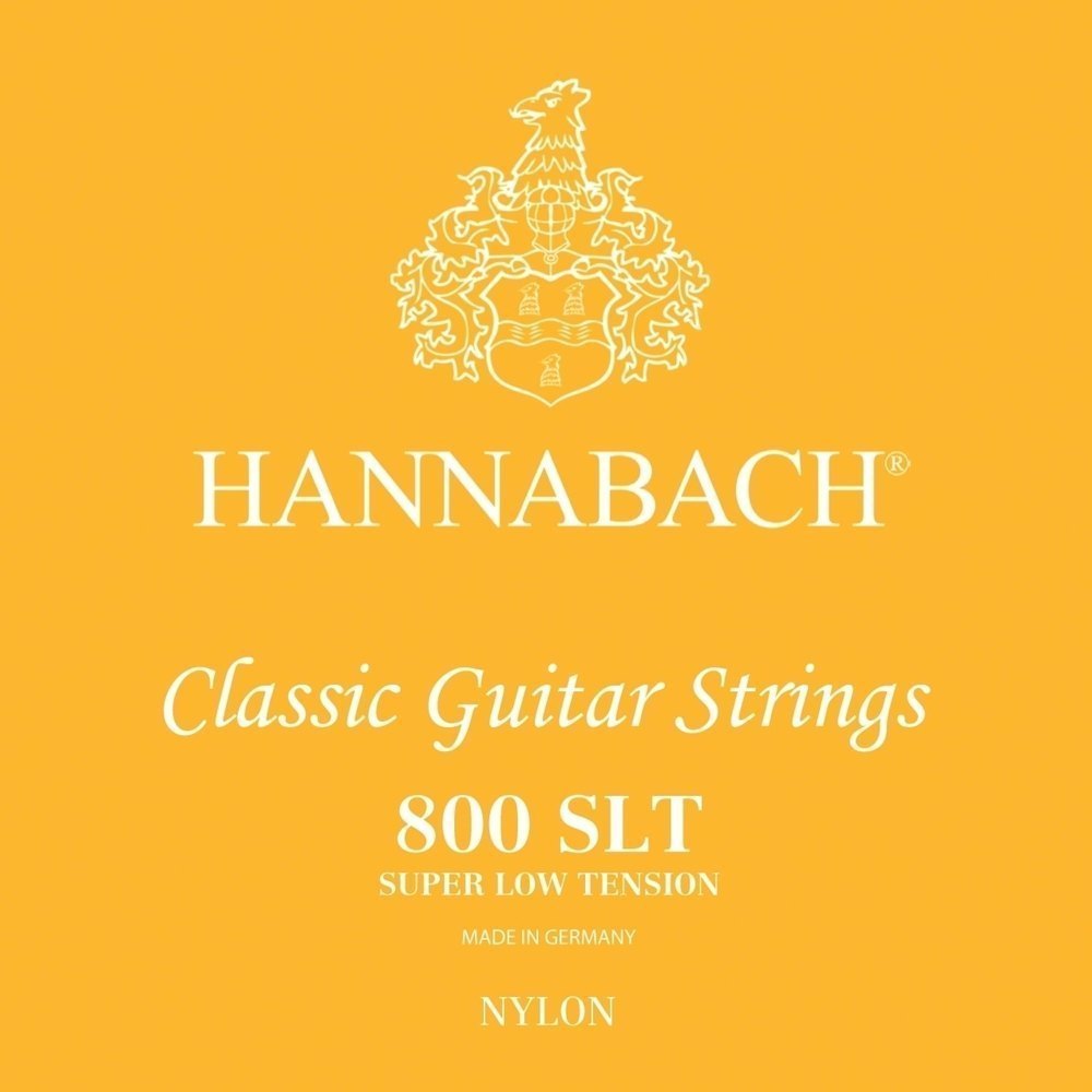 Strings for classic guitar Serie 800 Super Low Tension Silver plated Set Super low