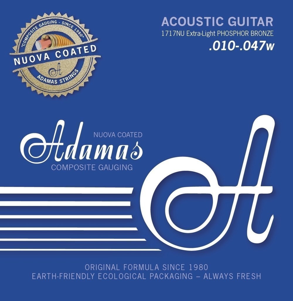 Strings for Acoustic Guitar Nuova phosphor bronze coated Also suitable for people with allergy